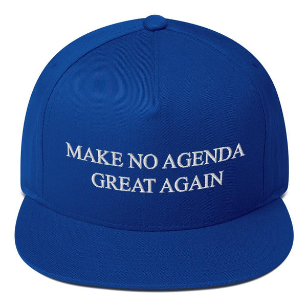 MAKE NO AGENDA GREAT AGAIN - high snapback hat