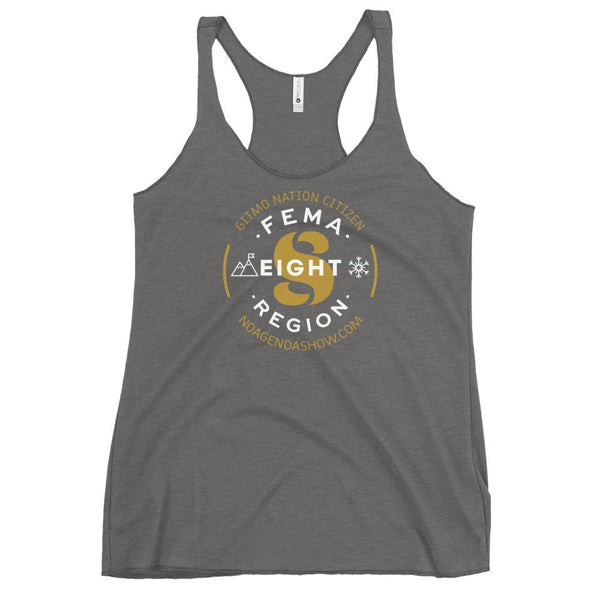 FEMA REGION EIGHT - racerback tank