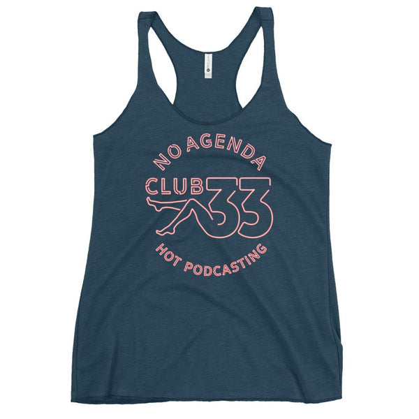 NO AGENDA CLUB 33 - racerback tank