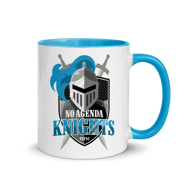 NO AGENDA KNIGHTS - accent mug