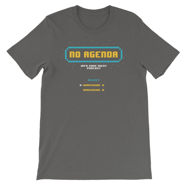 8-BIT NO AGENDA - tee shirt