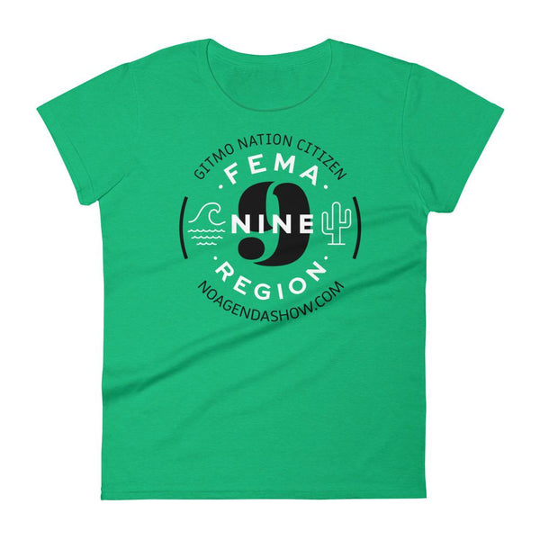 FEMA REGION NINE - womens tee