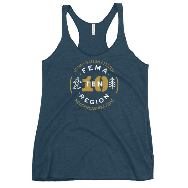 FEMA REGION TEN - racerback tank