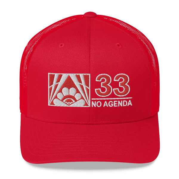 NEWS 33 - mid trucker hat