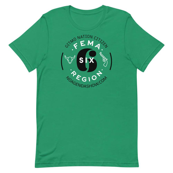 FEMA REGION SIX - tee shirt