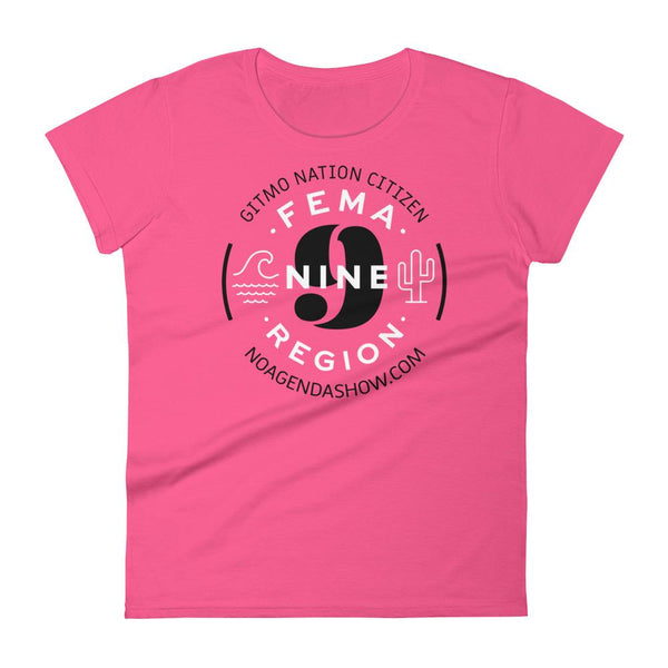 FEMA REGION NINE - womens tee
