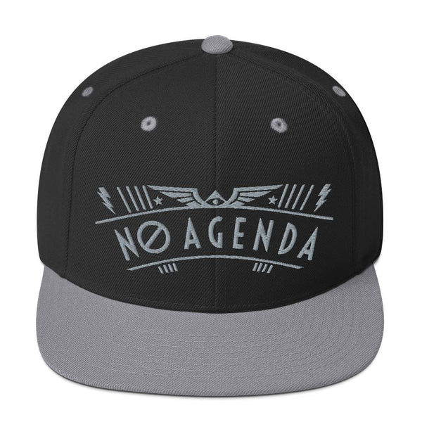 NO AGENDA RALLY - high snapback hat