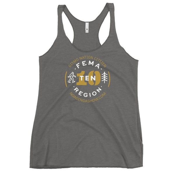FEMA REGION TEN - racerback tank