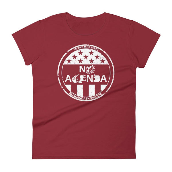 NO AGENDA PARTY TIME - womens tee