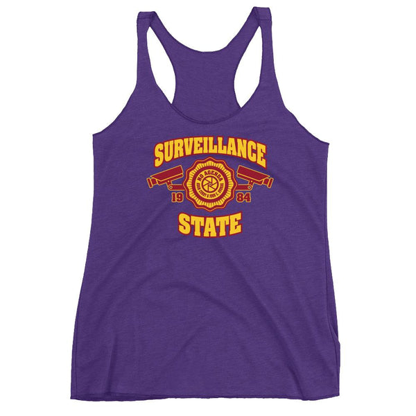 SURVEILLANCE STATE - racerback tank