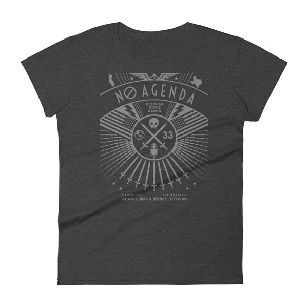 NO AGENDA RALLY - womens tee