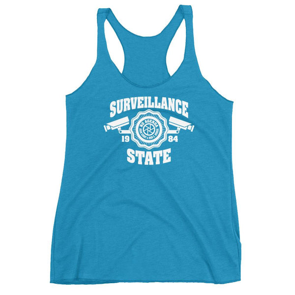 SURVEILLANCE STATE - racerback tank