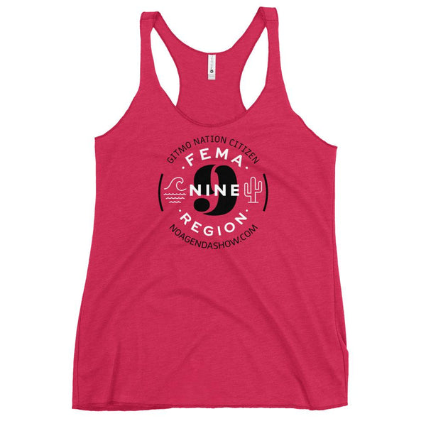 FEMA REGION NINE - racerback tank
