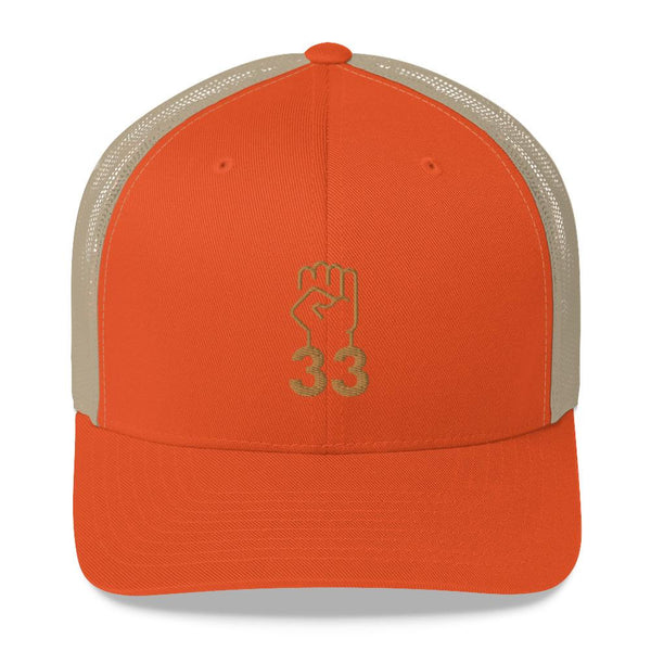 NO AGENDA 33 - mid trucker hat