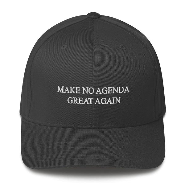 MAKE NO AGENDA GREAT AGAIN - fitted hat