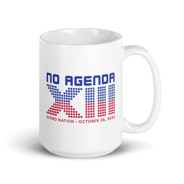 NO AGENDA 13 YEARS - mug