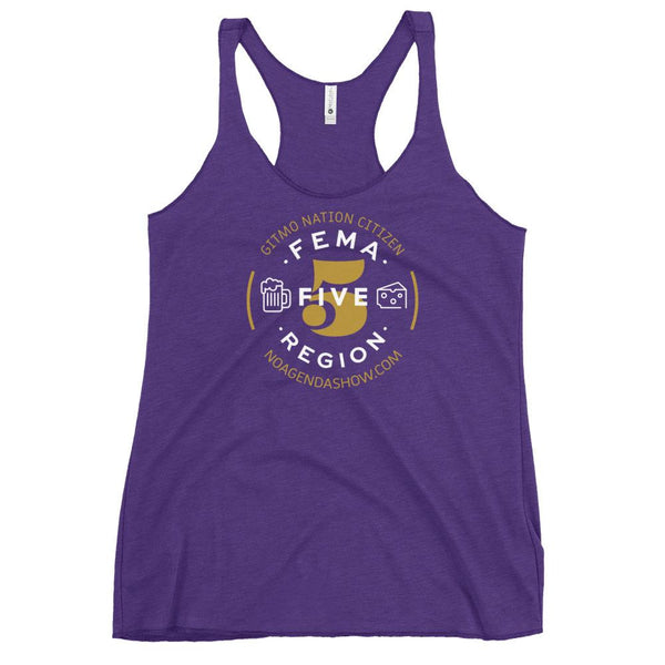 FEMA REGION FIVE - racerback tank