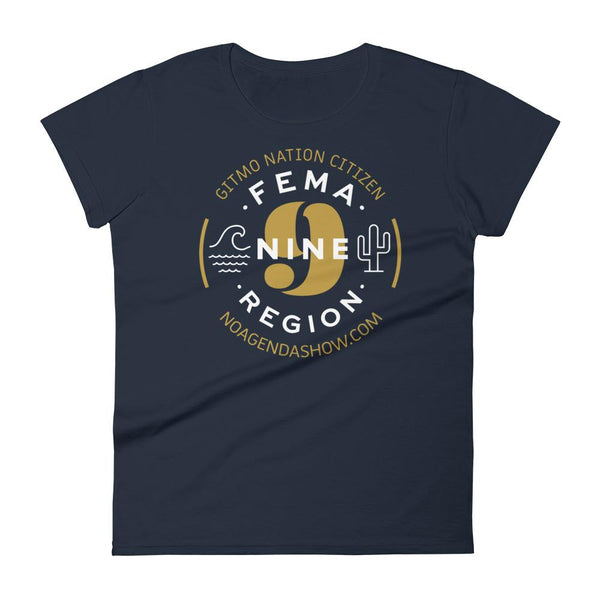 FEMA REGION NINE - womens tee