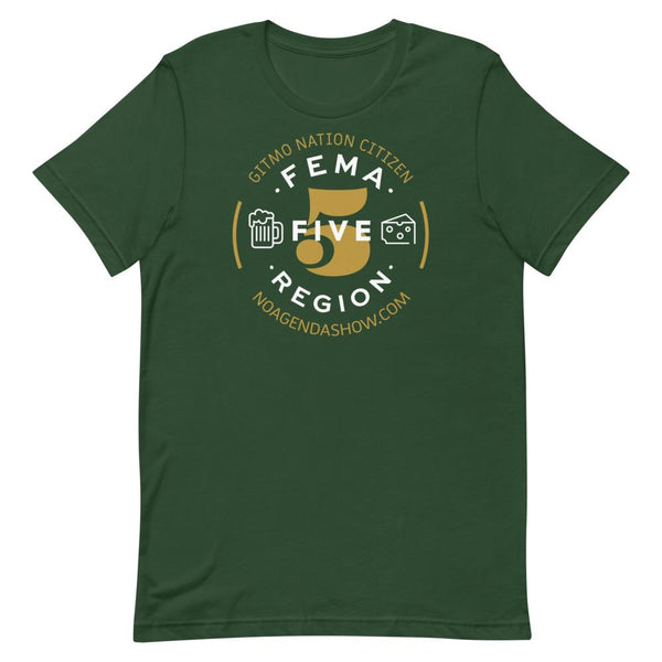 FEMA REGION FIVE - tee shirt