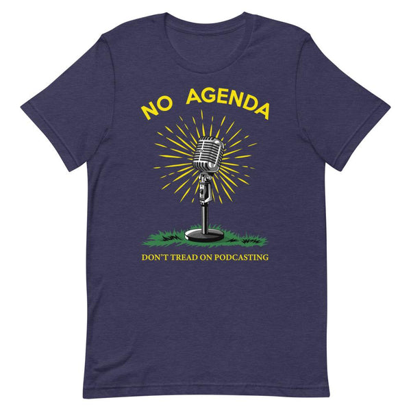 DONT TREAD ON PODCASTING - tee shirt