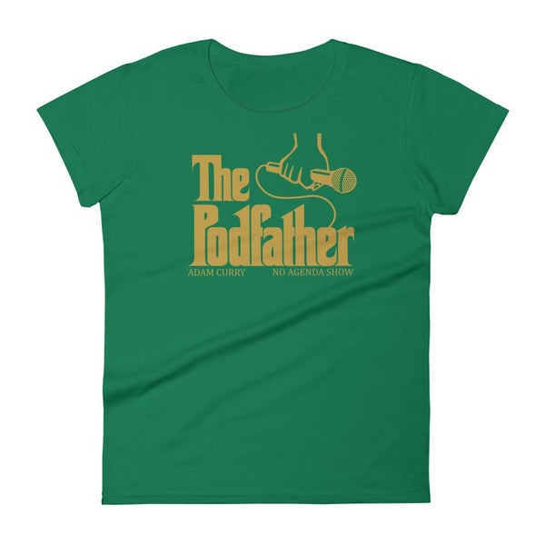THE PODFATHER ADAM CURRY - womens tee