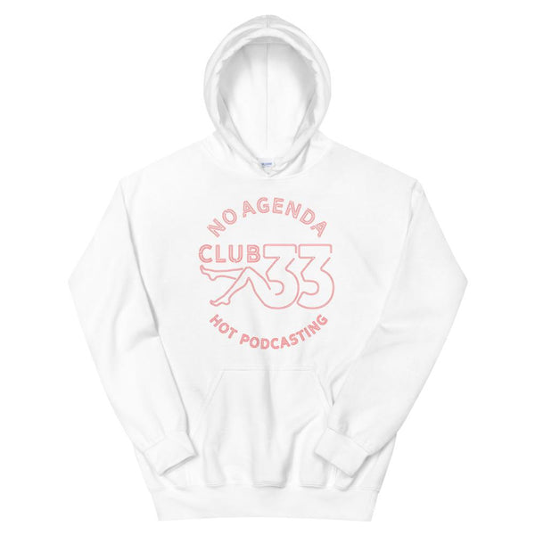 NO AGENDA CLUB 33 - pullover hoodie