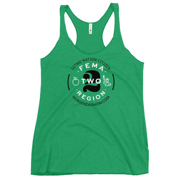 FEMA REGION TWO - racerback tank