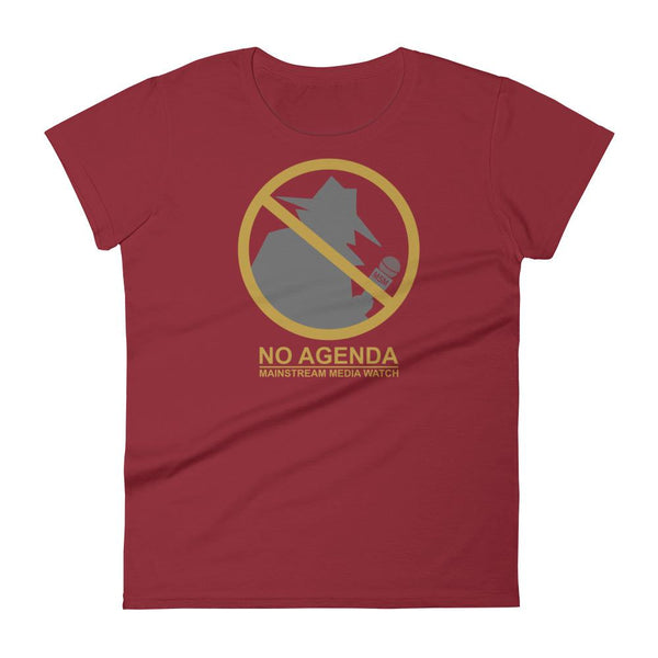 MAINSTREAM MEDIA WATCH - womens tee