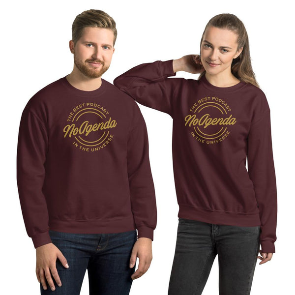 NO AGENDA THE BEST PODCAST - sweatshirt
