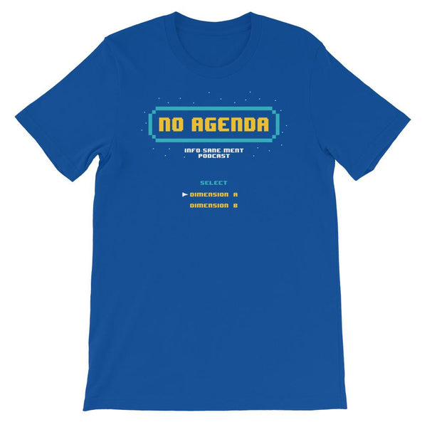 8-BIT NO AGENDA - tee shirt