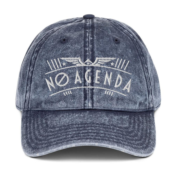 NO AGENDA RALLY - vintage hat
