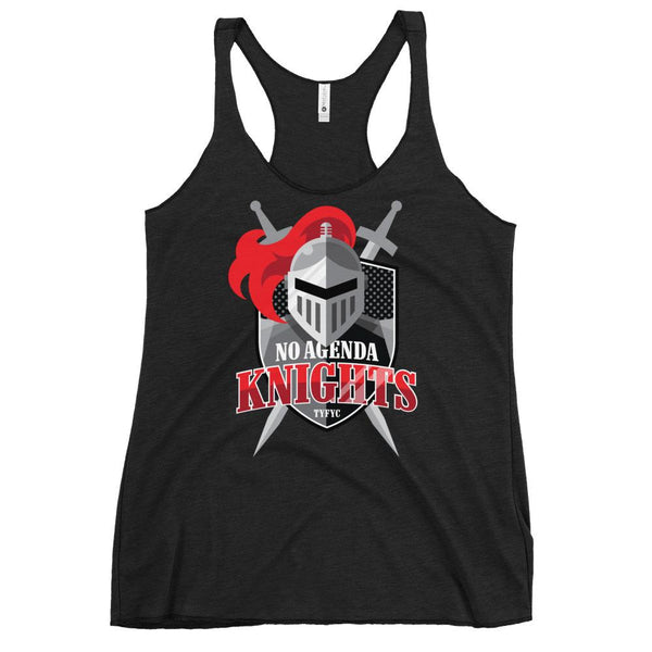 NO AGENDA KNIGHTS - racerback tank