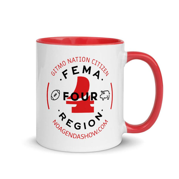 FEMA REGION FOUR - accent mug