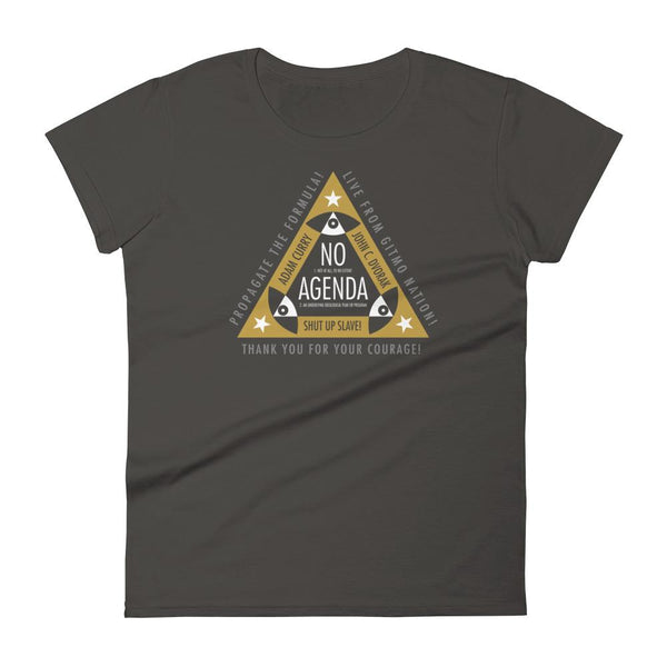 ALL SEEING NO AGENDA - womens tee