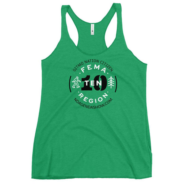FEMA REGION TEN - racerback tank