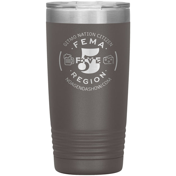 FEMA REGION FIVE - 20 oz tumbler