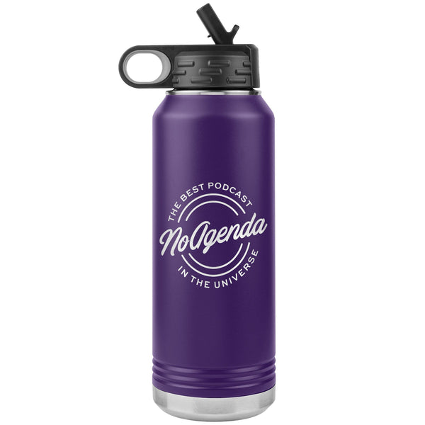 NO AGENDA THE BEST PODCAST - 32 oz straw tumbler