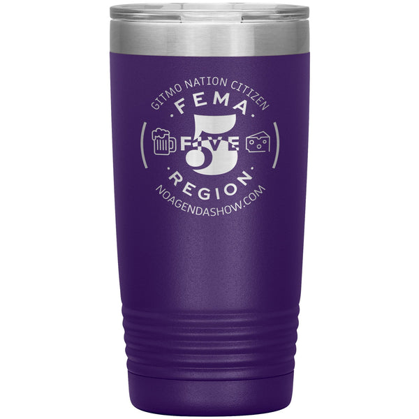 FEMA REGION FIVE - 20 oz tumbler
