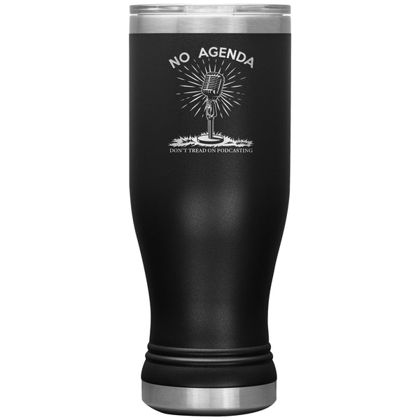 DONT TREAD ON PODCASTING - 20 oz boho tumbler