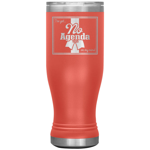NO AGENDA RIBBON - 20 oz boho tumbler