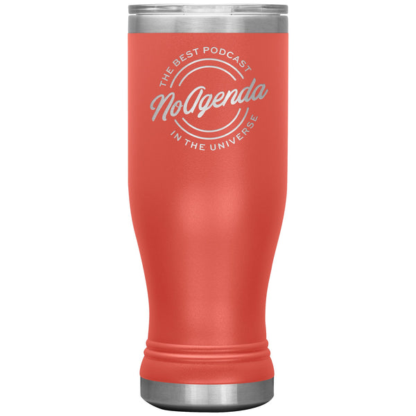 NO AGENDA THE BEST PODCAST - 20 oz boho tumbler