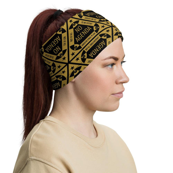 ALL SEEING NO AGENDA - neck gaiter