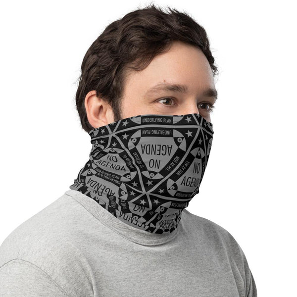 ALL SEEING NO AGENDA - neck gaiter