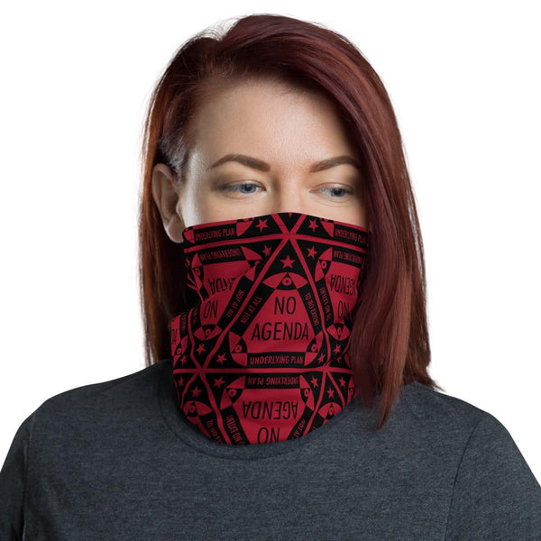 ALL SEEING NO AGENDA - neck gaiter