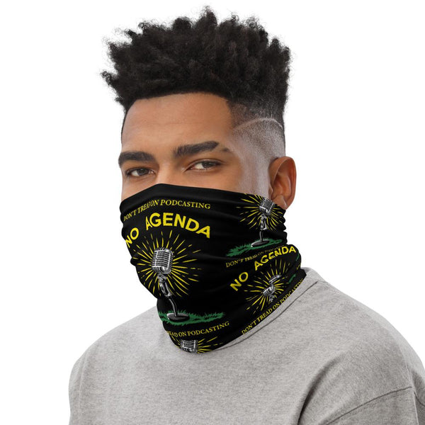 DONT TREAD ON PODCASTING - neck gaiter