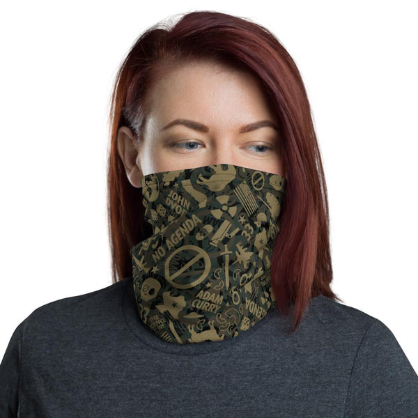 NO AGENDA CAMO - neck gaiter