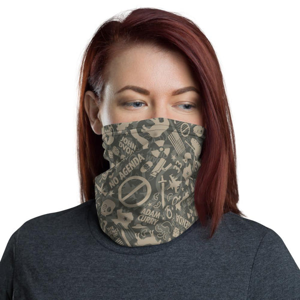 NO AGENDA CAMO - neck gaiter