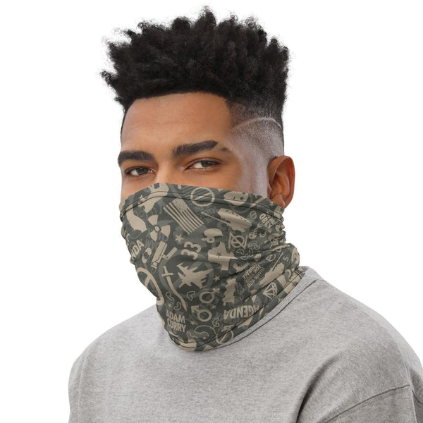 NO AGENDA CAMO - neck gaiter