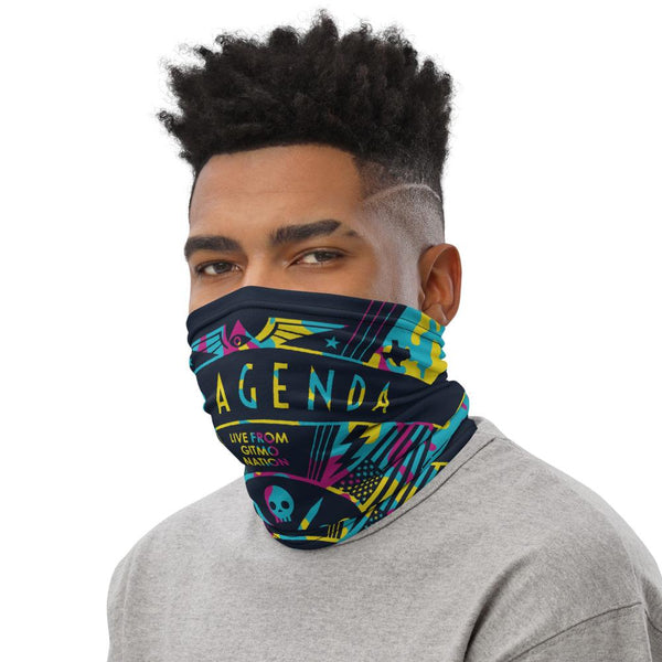 NO AGENDA RALLY - neck gaiter