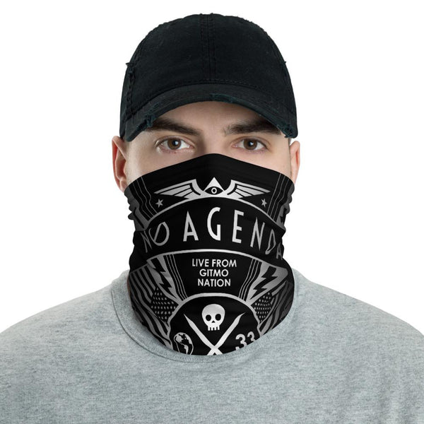 NO AGENDA RALLY - neck gaiter